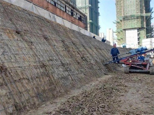 巢湖建筑边坡支护